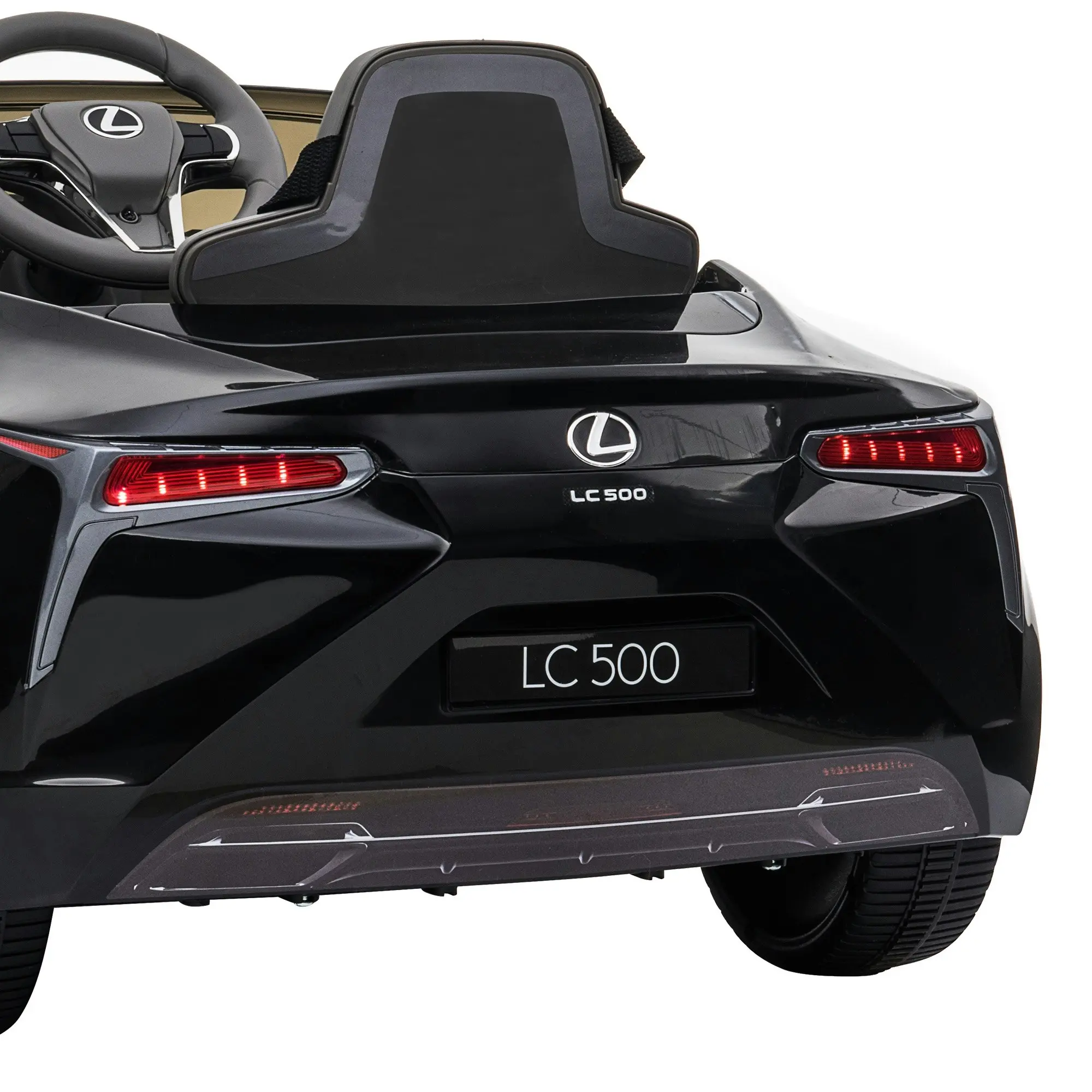 Licensed Lexus LC 500 Kids Electric Ride On Car - Black