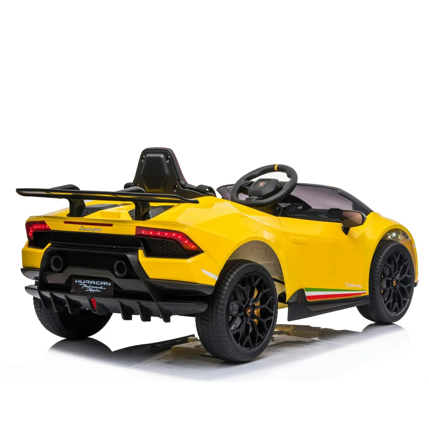 Lamborghini Performante Kids Electric Ride On Car - Yellow