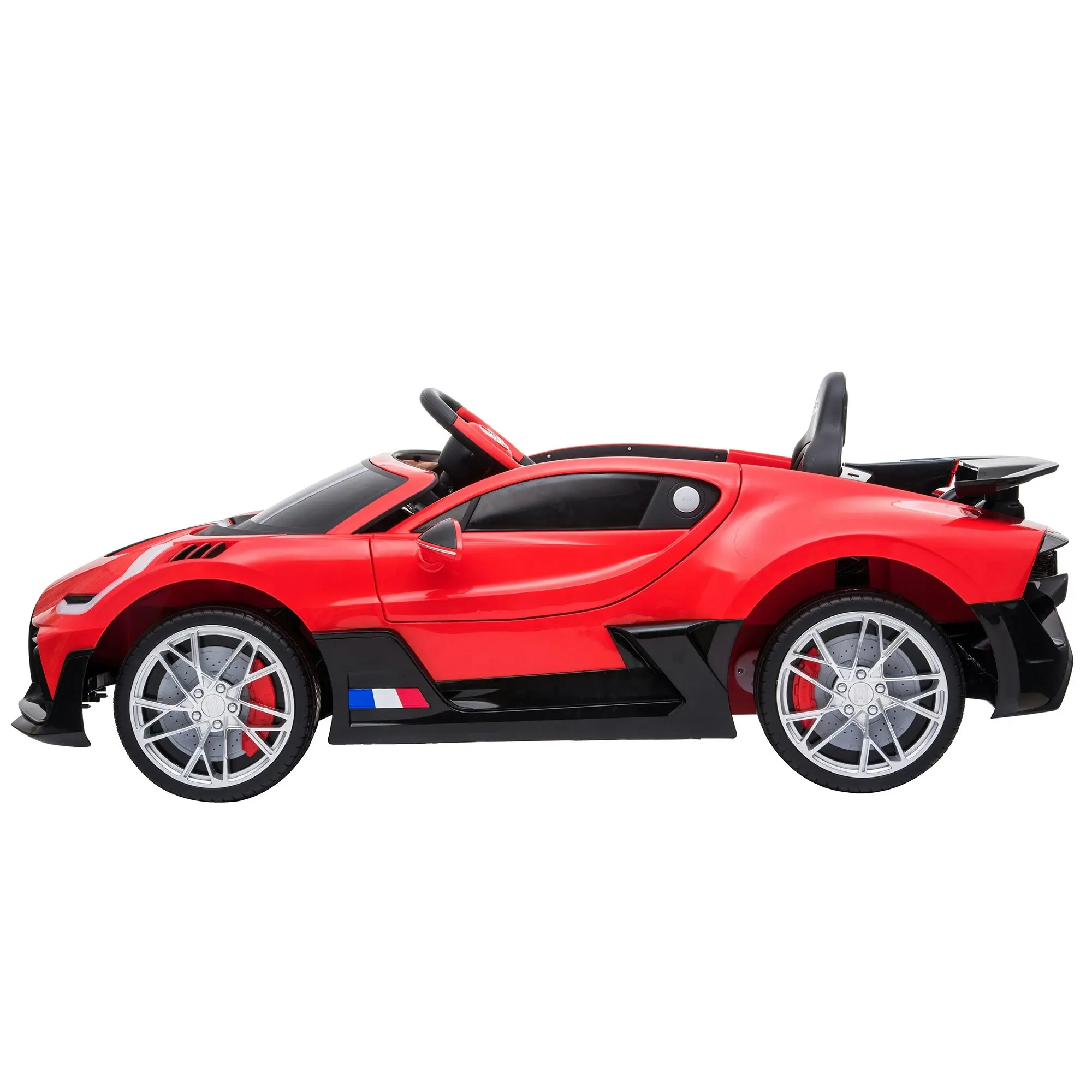 Licensed Bugatti Divo Electric Kids Ride-on Car  - Red