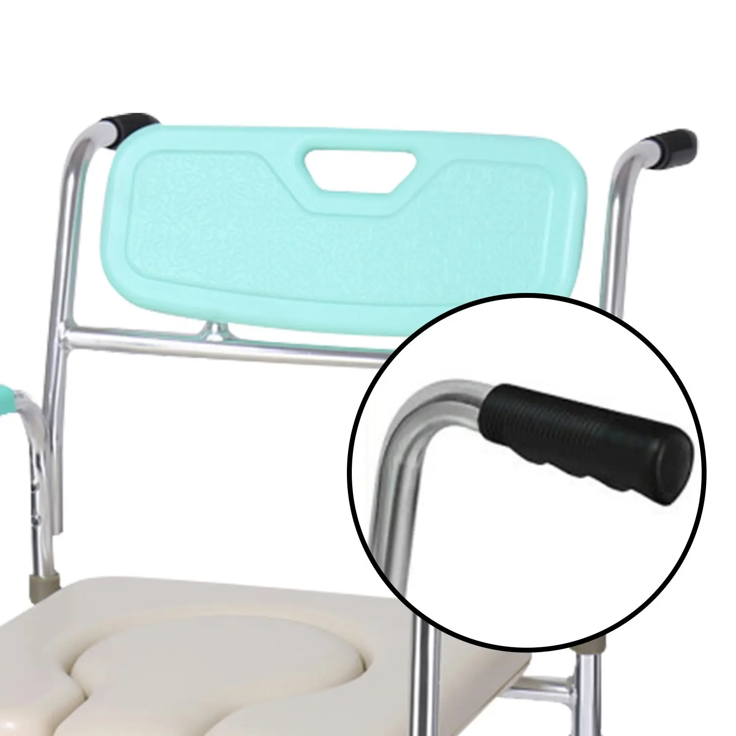 Orthonica Commode Chair With Castors