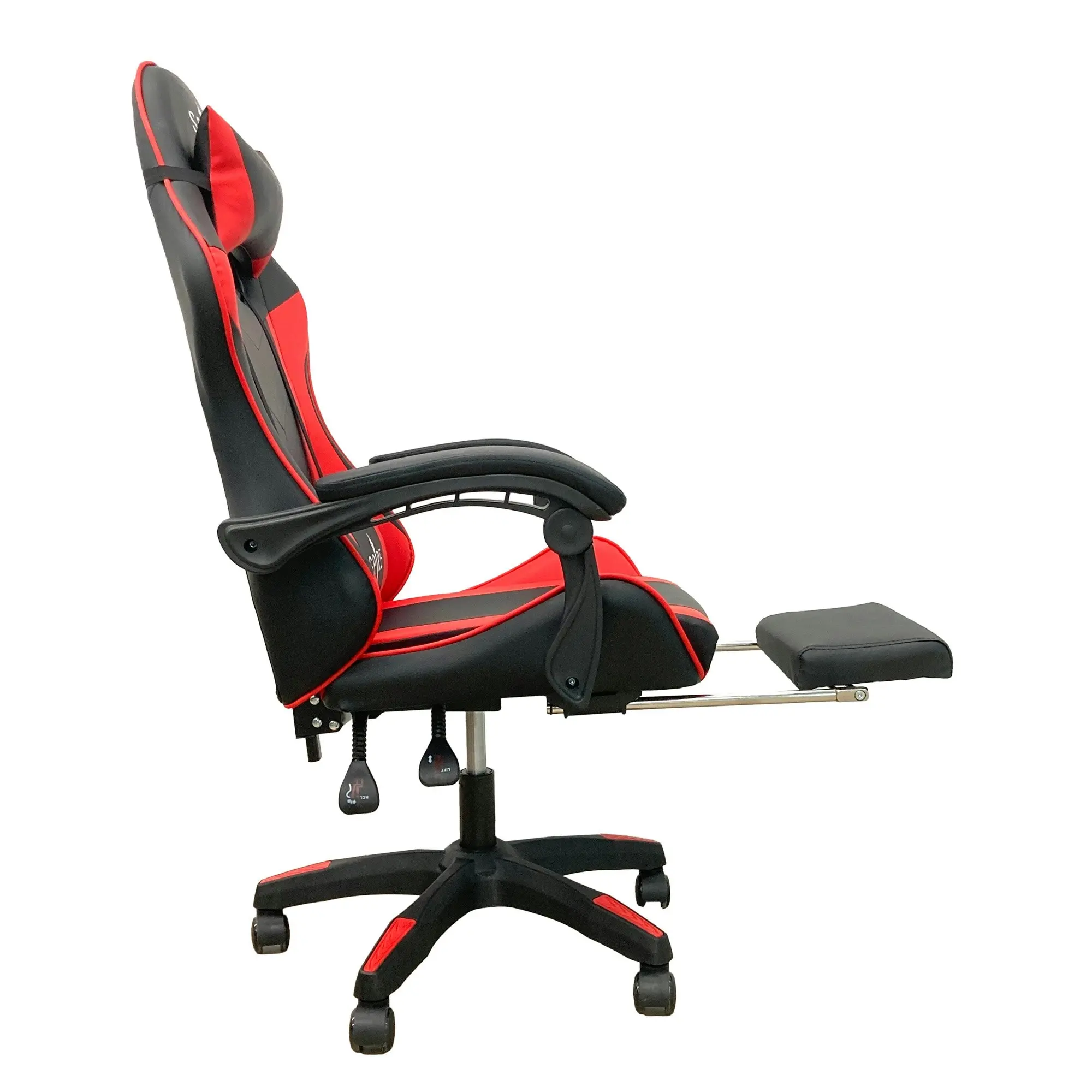 Spire Zinc Adjustable Gaming/Office Chair - Red and Black