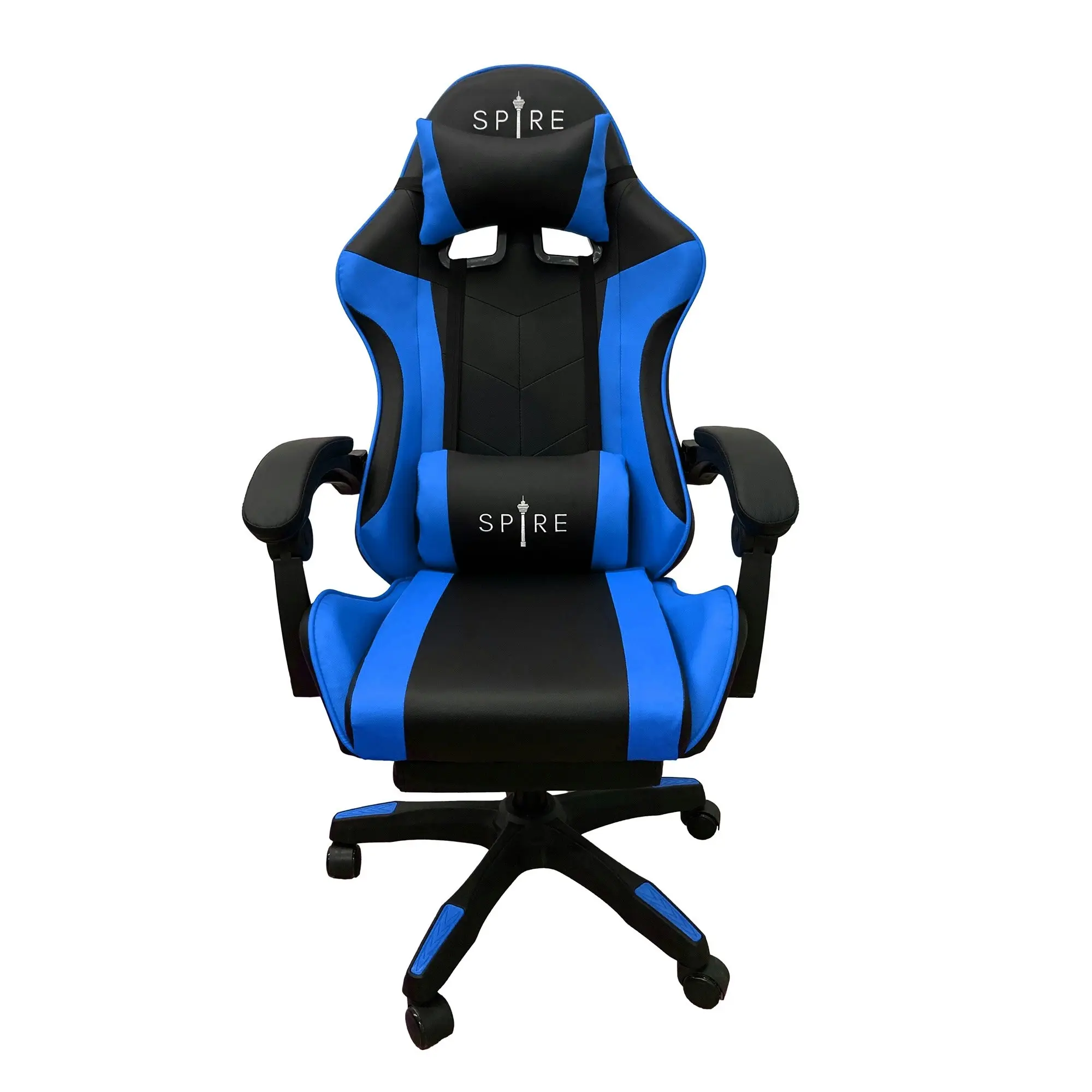 Spire Zinc Adjustable Gaming/Office Chair - Blue and Black