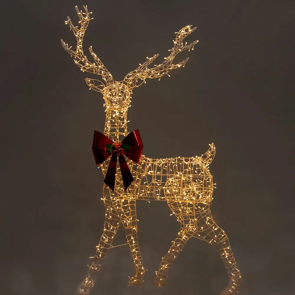 Full Light Reindeer with 800 Twinkle Lights Indoor/Outdoor 210cm