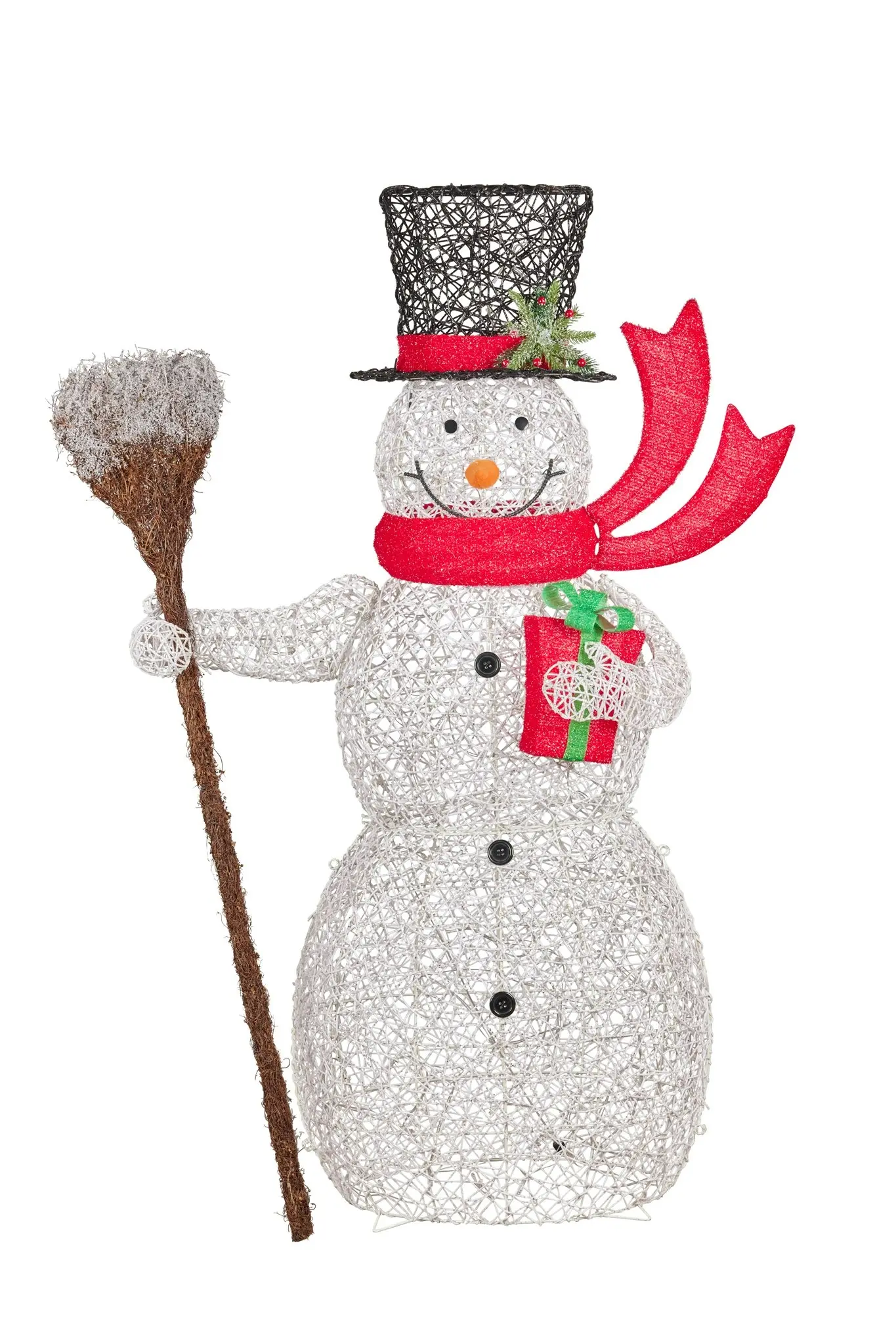 Christmas Snowman Display with Lights- Indoor/Outdoor 150cm