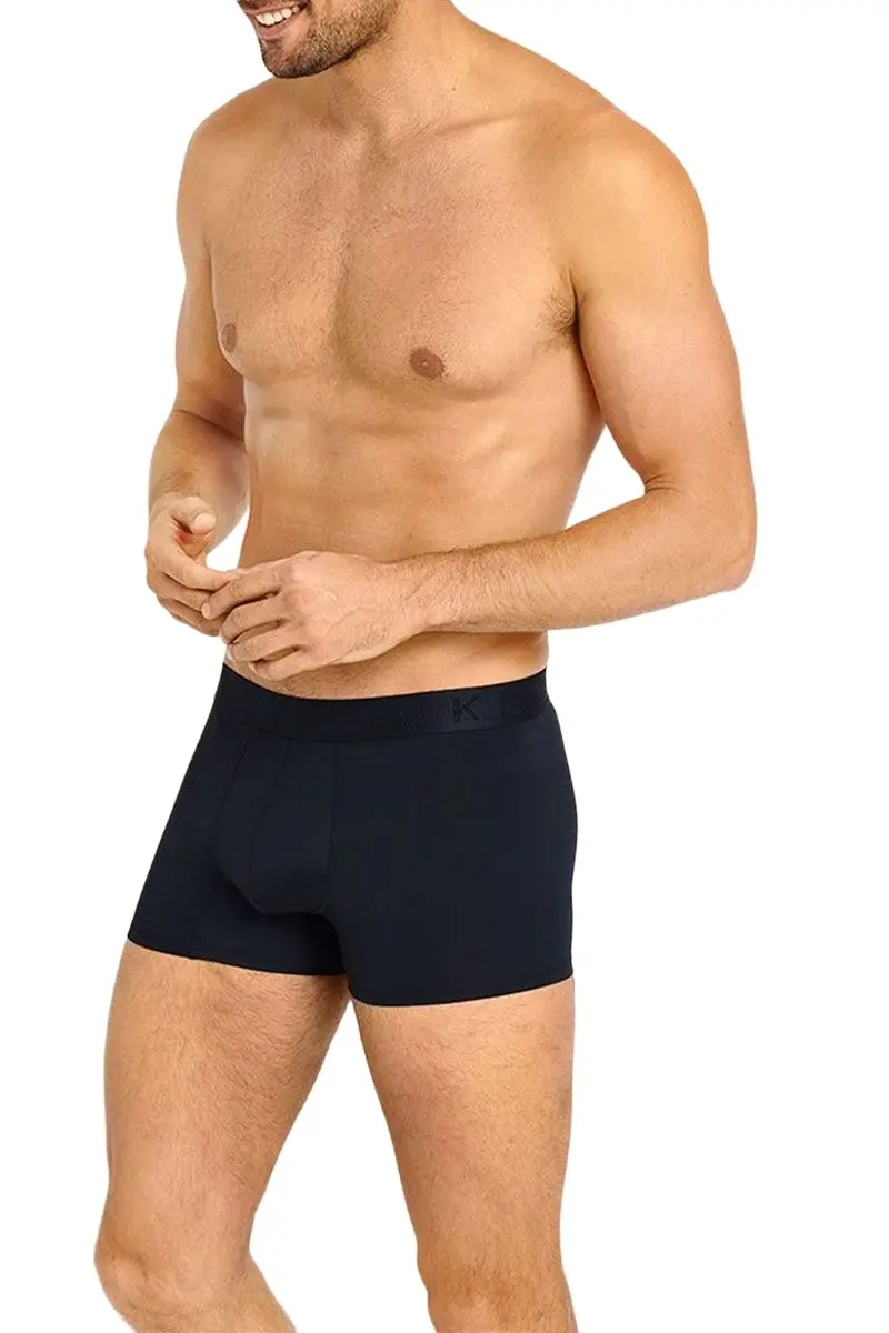 6 x Mens Jockey 24/7 Trunks Underwear Black