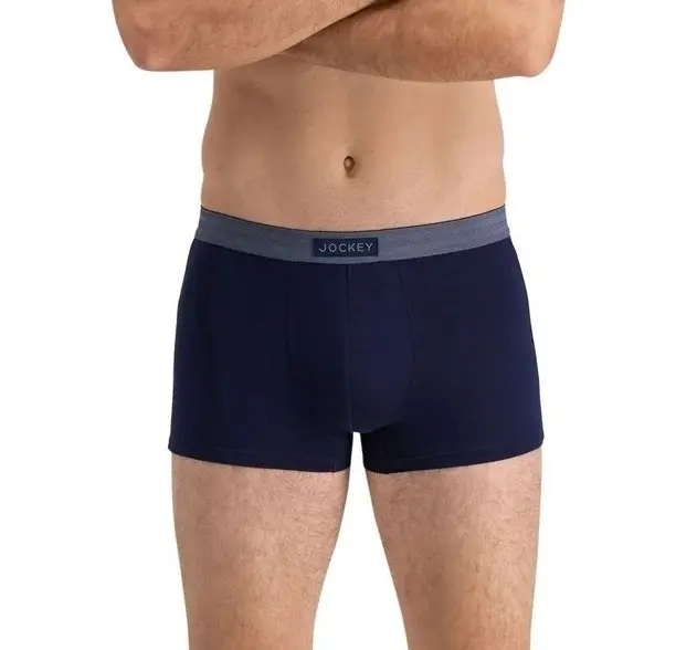 12 X Mens Jockey Comfort Classics Cotton Trunks Underwear Mixed Pack