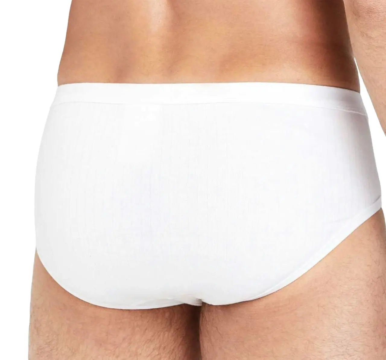 15 X Jockey Mens Y-Front Rib Brief Underwear - White