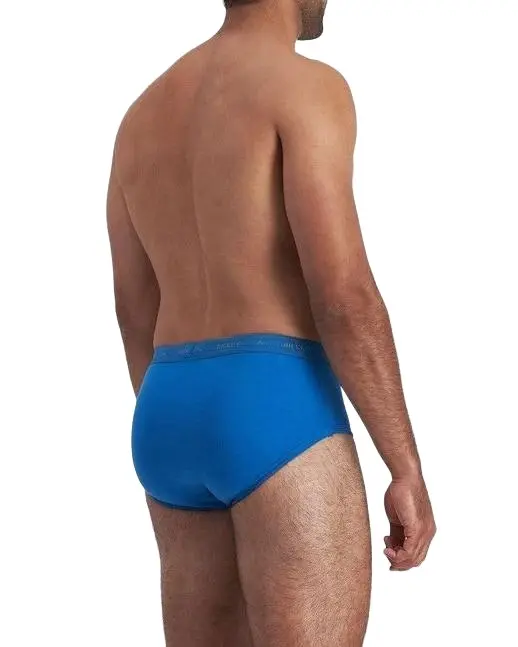 10 x Jockey Mens Hipster Y-Front Brief Underwear - Blue