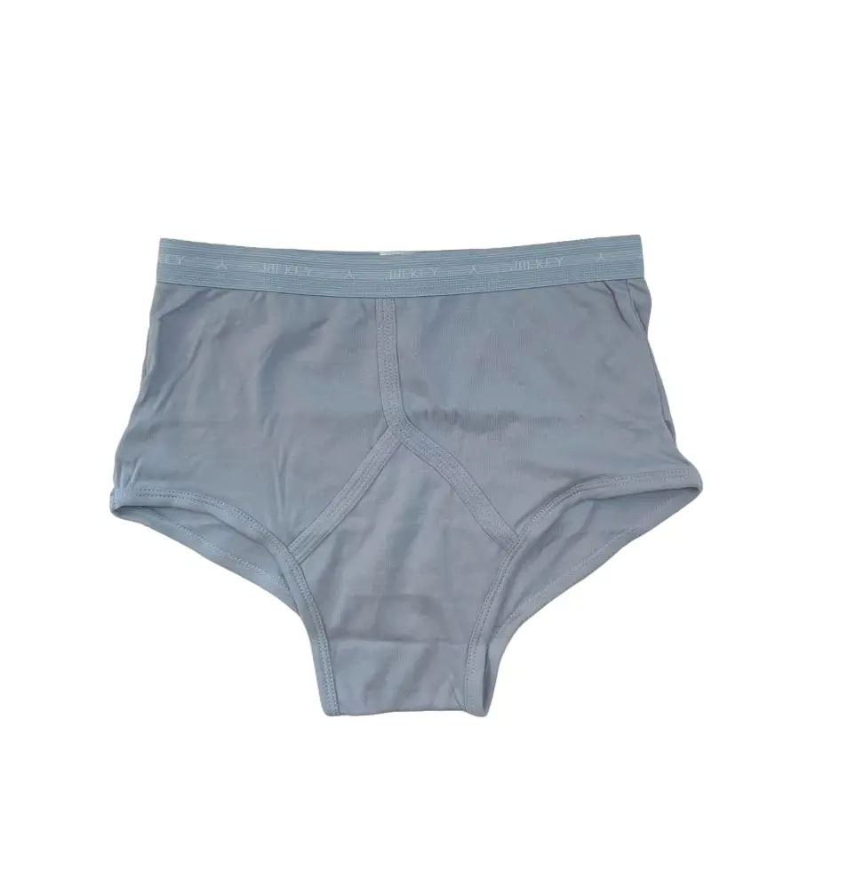 10 x Jockey Mens Y Front Briefs Underwear Undies Light Blue And Charcoal