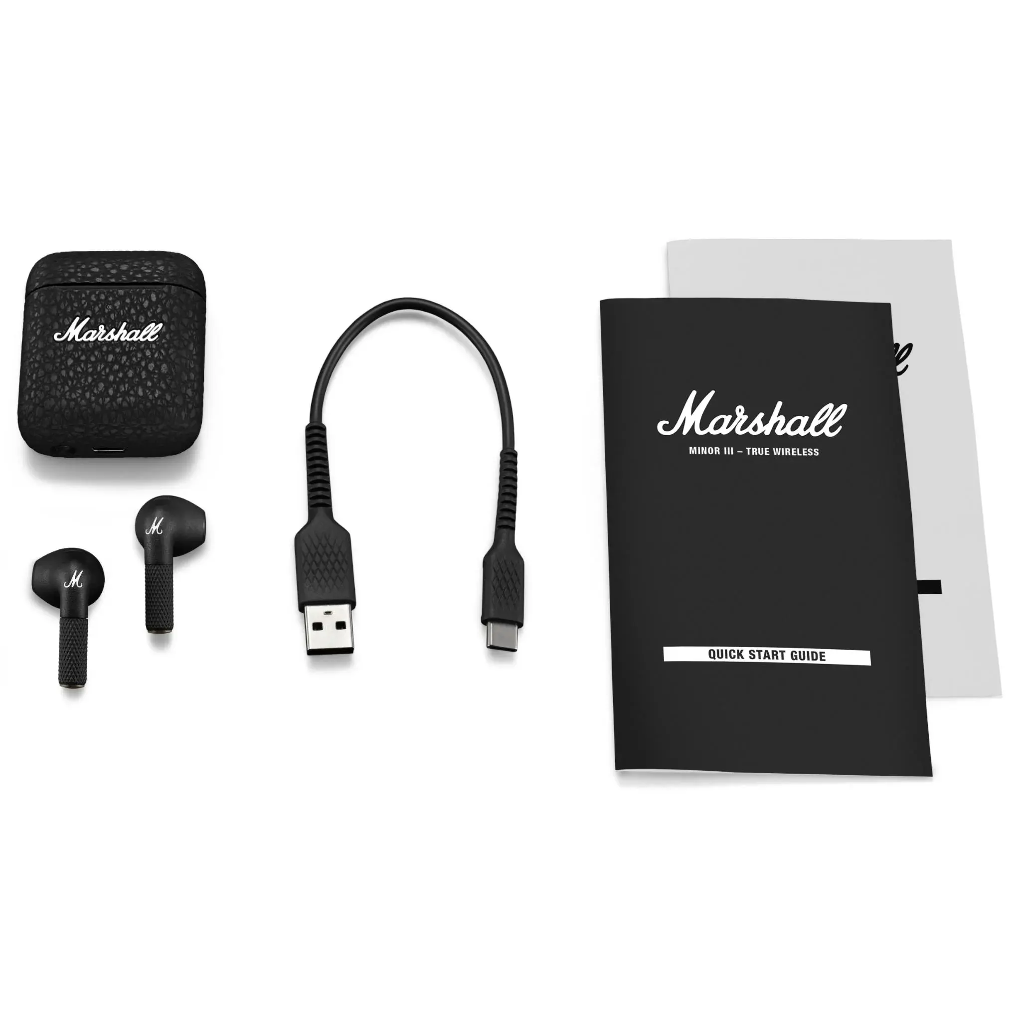 Marshall Minor Iii True Wireless Earbuds - Black