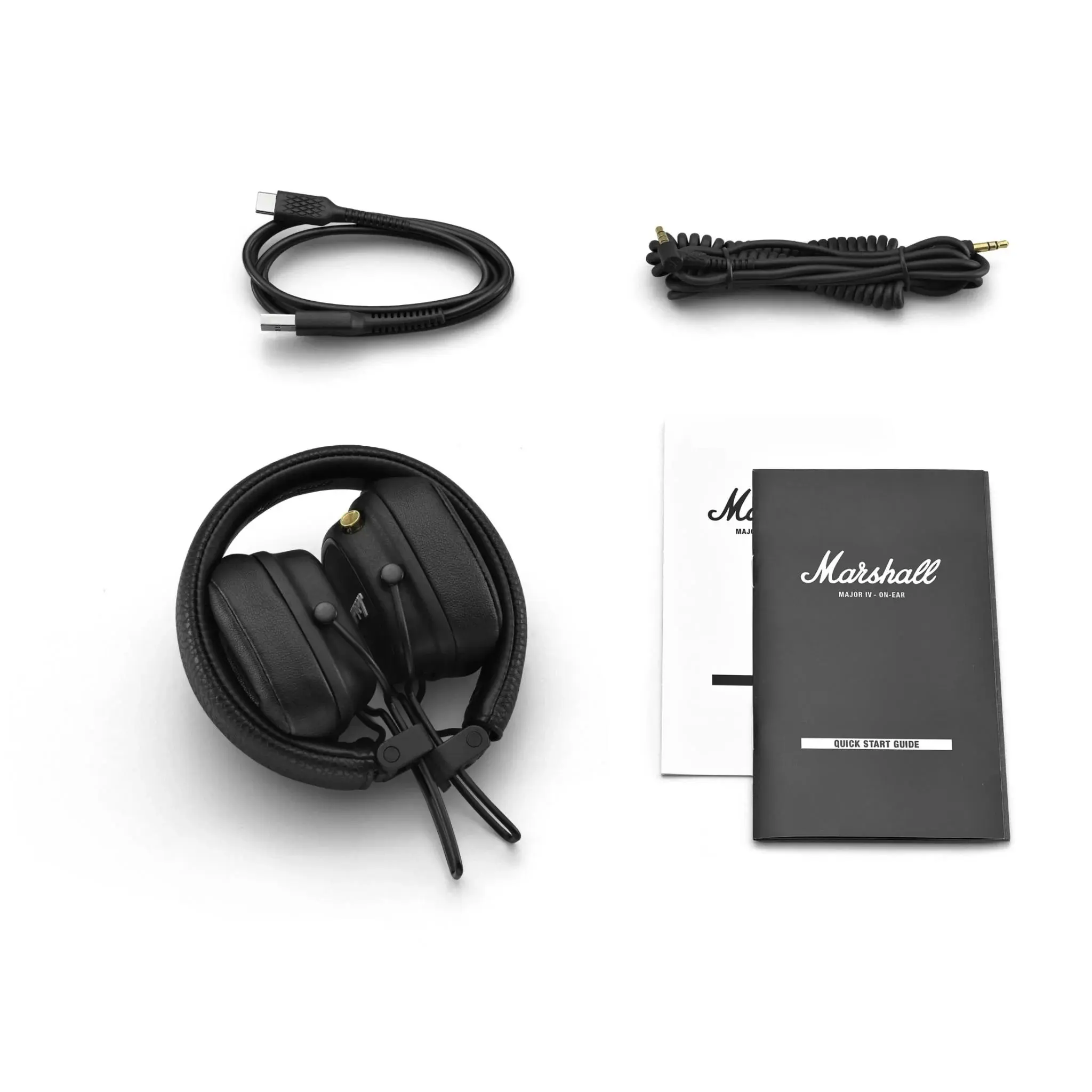 Marshall Major Iv Wireless Headphones - Black