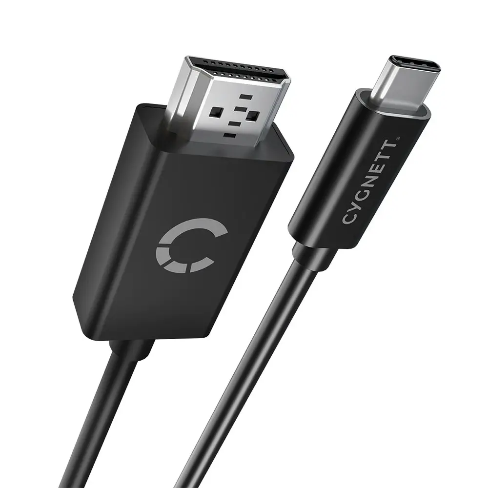 Cygnett Unite Hdmi Cable (1.8m) 4k/60hz To Usb-c - Black