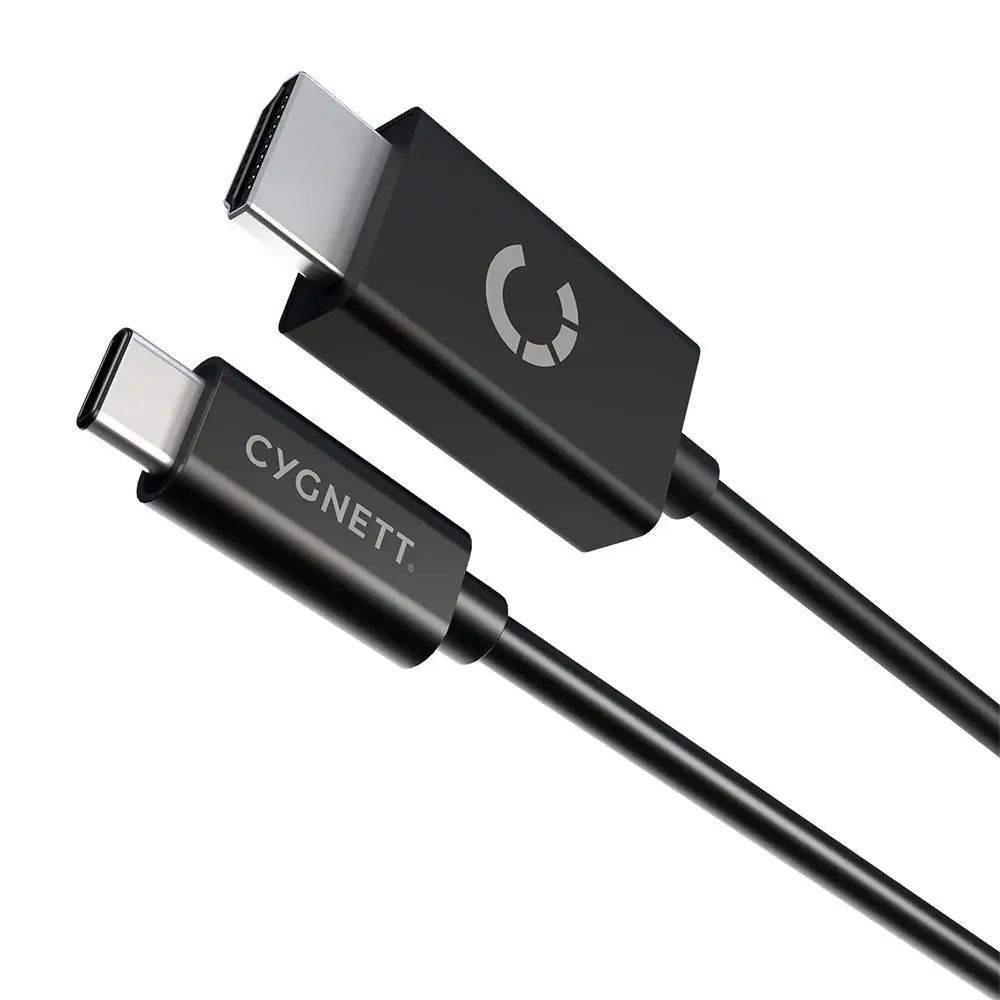 Cygnett Unite Hdmi Cable (1.8m) 4k/60hz To Usb-c - Black