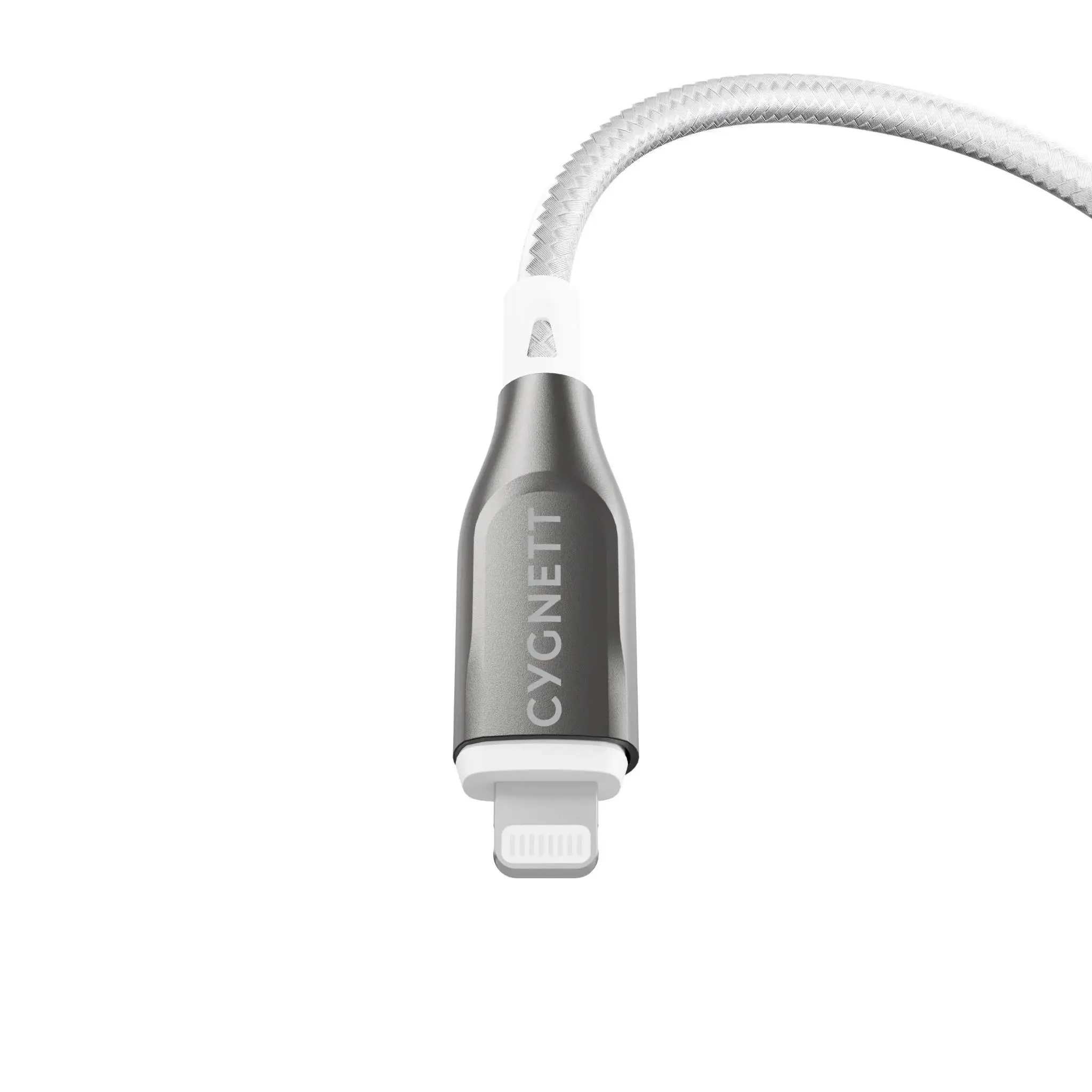 Cygnett Armoured Lightning To Usb-c Cable 1m - White