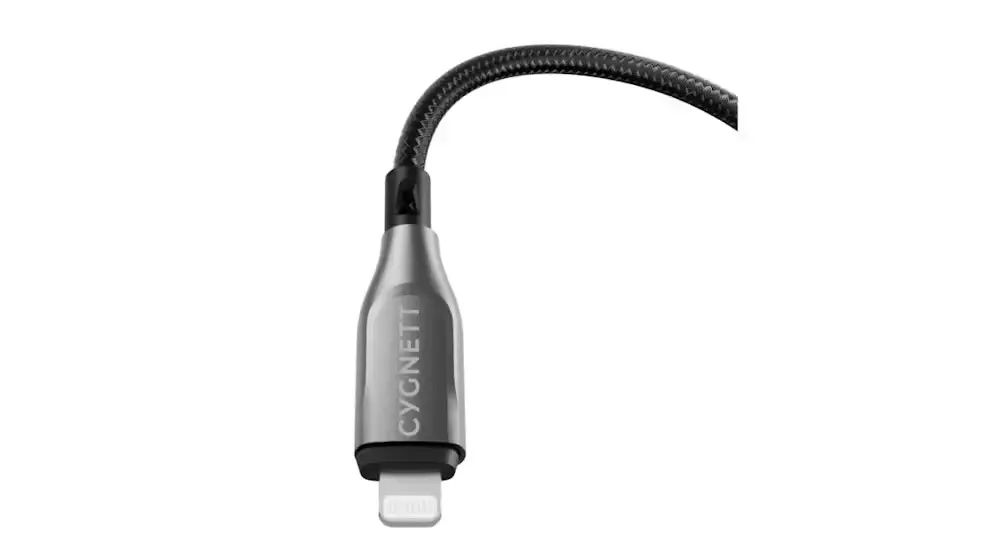 Cygnett 1m Armored Lightning Cable To Usb-a - Black