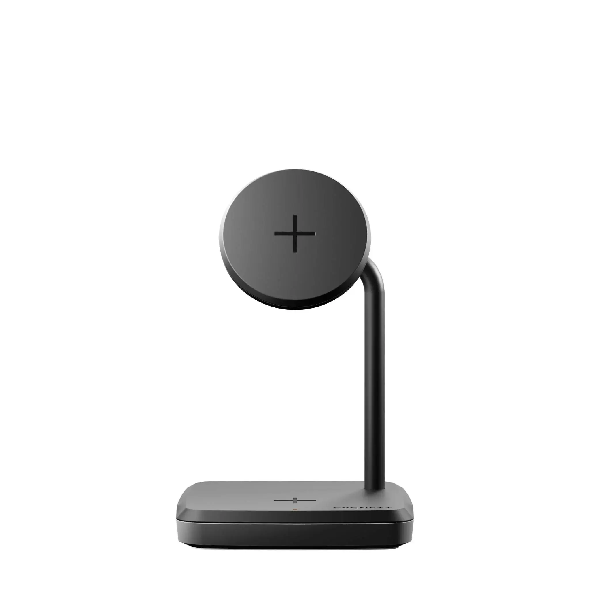 Cygnett Charge Base 2-in-1 Magnetic Wireless Charger - Black