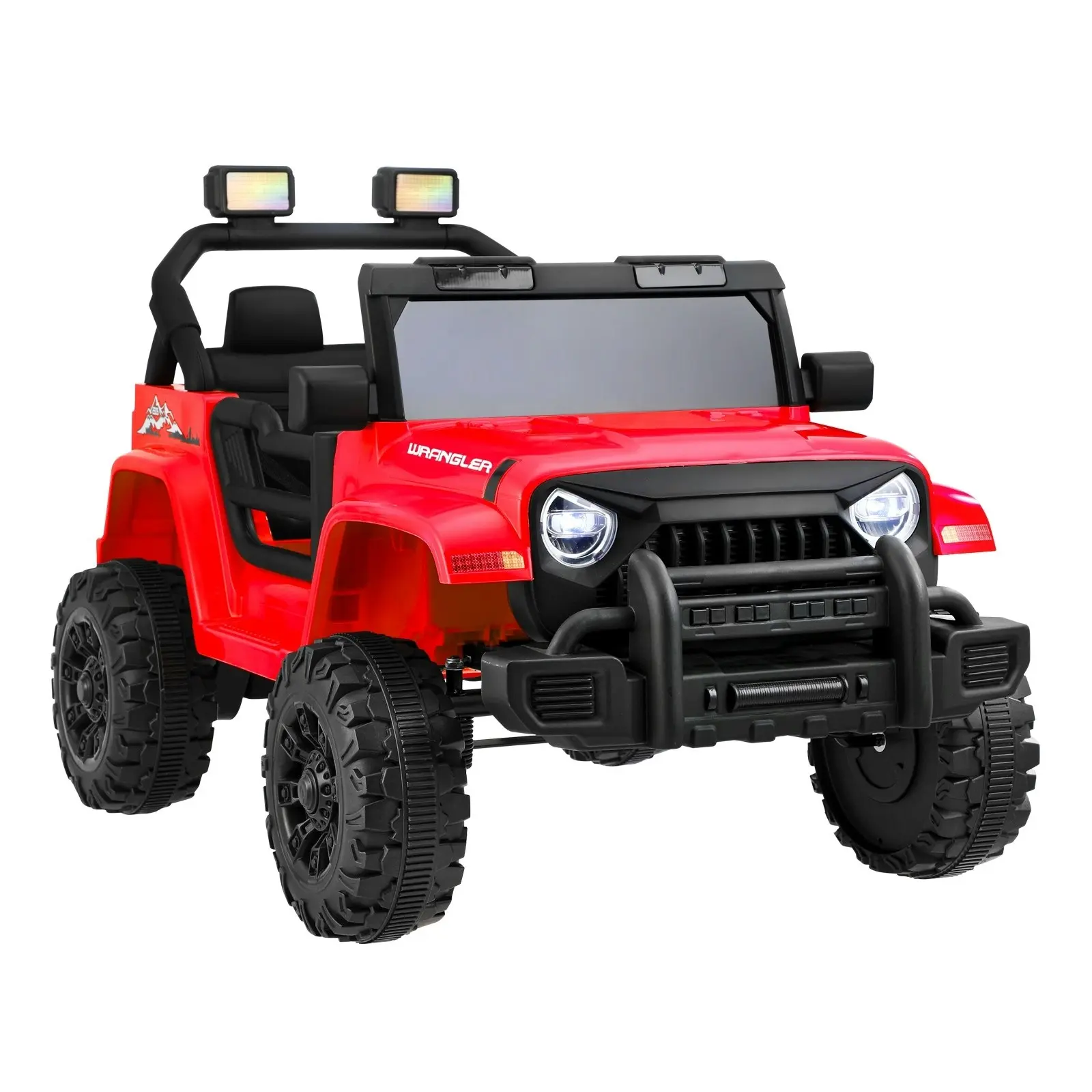 Mazam Kids Ride on Cars 12V Electric Toys Jeep Battery Remote Control LED Red