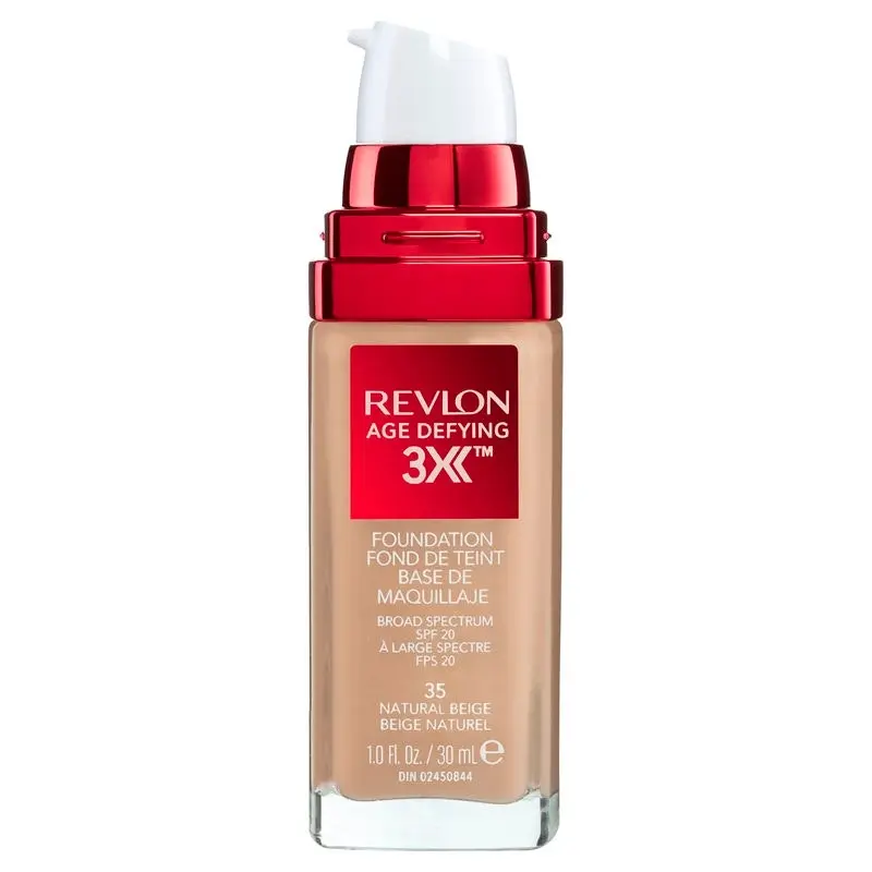 Revlon Age Defying 3X Foundation 35 Natural Beige