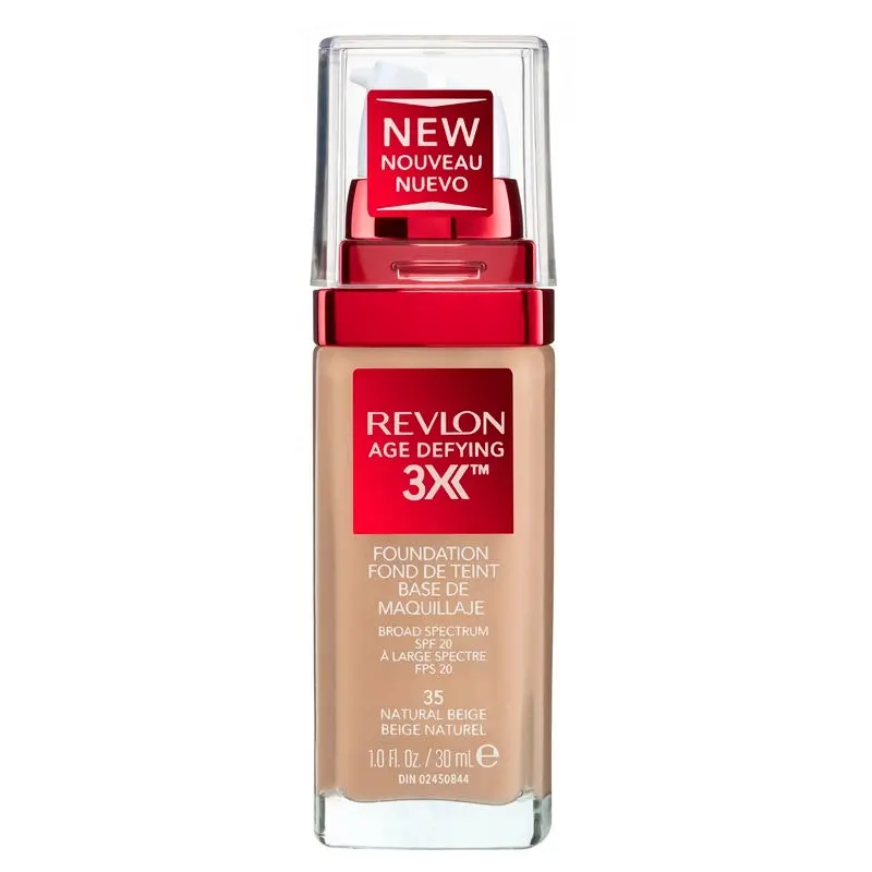 Revlon Age Defying 3X Foundation 35 Natural Beige