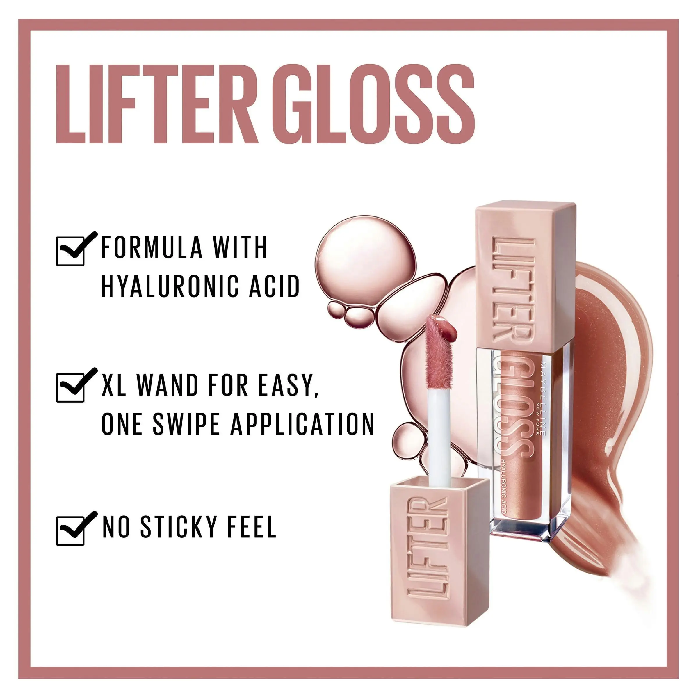 Maybelline Lifter Gloss Hydrating Lip Gloss - Stone