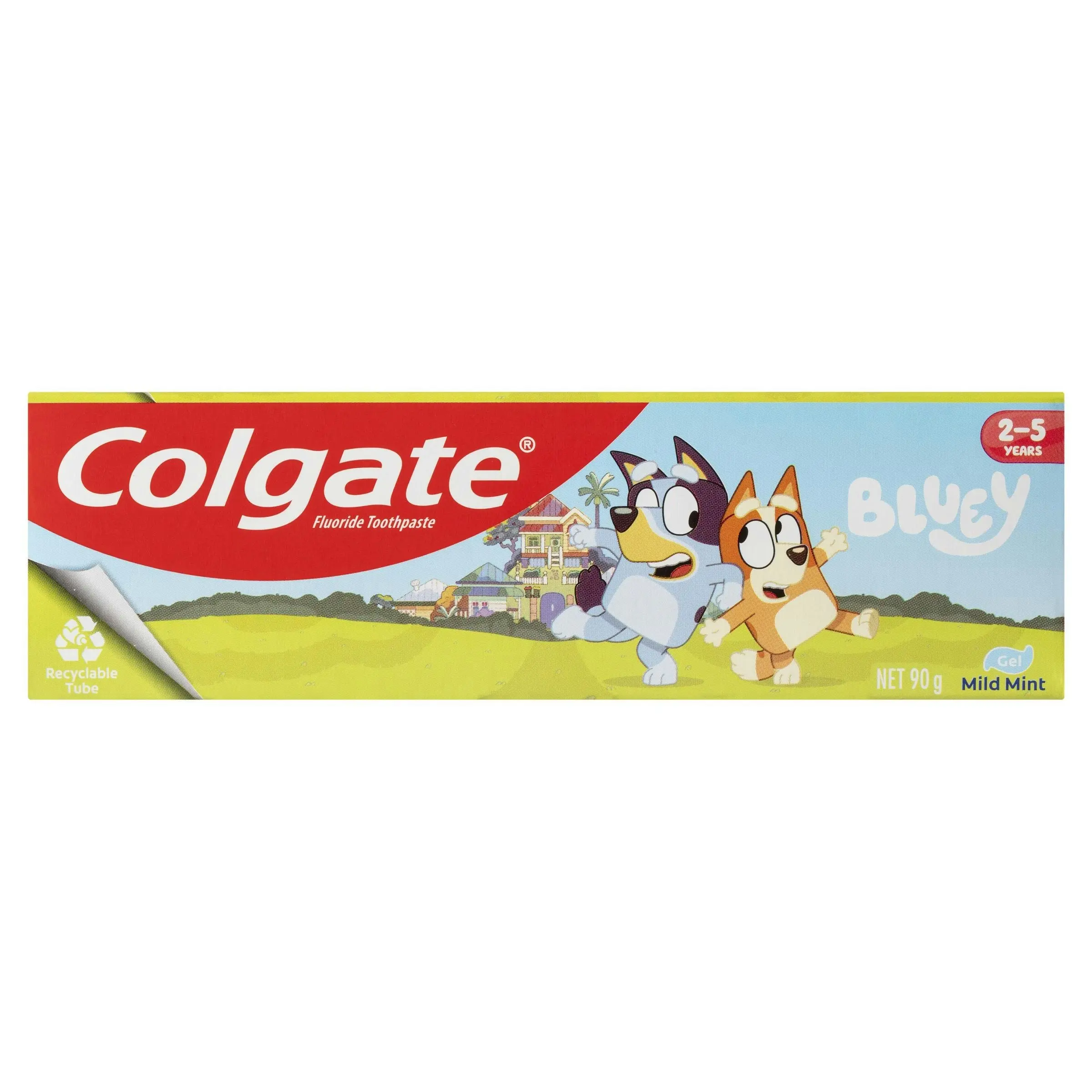 Colgate Kids Bluey Toothpaste 2-5 Years Mild Mint 90g