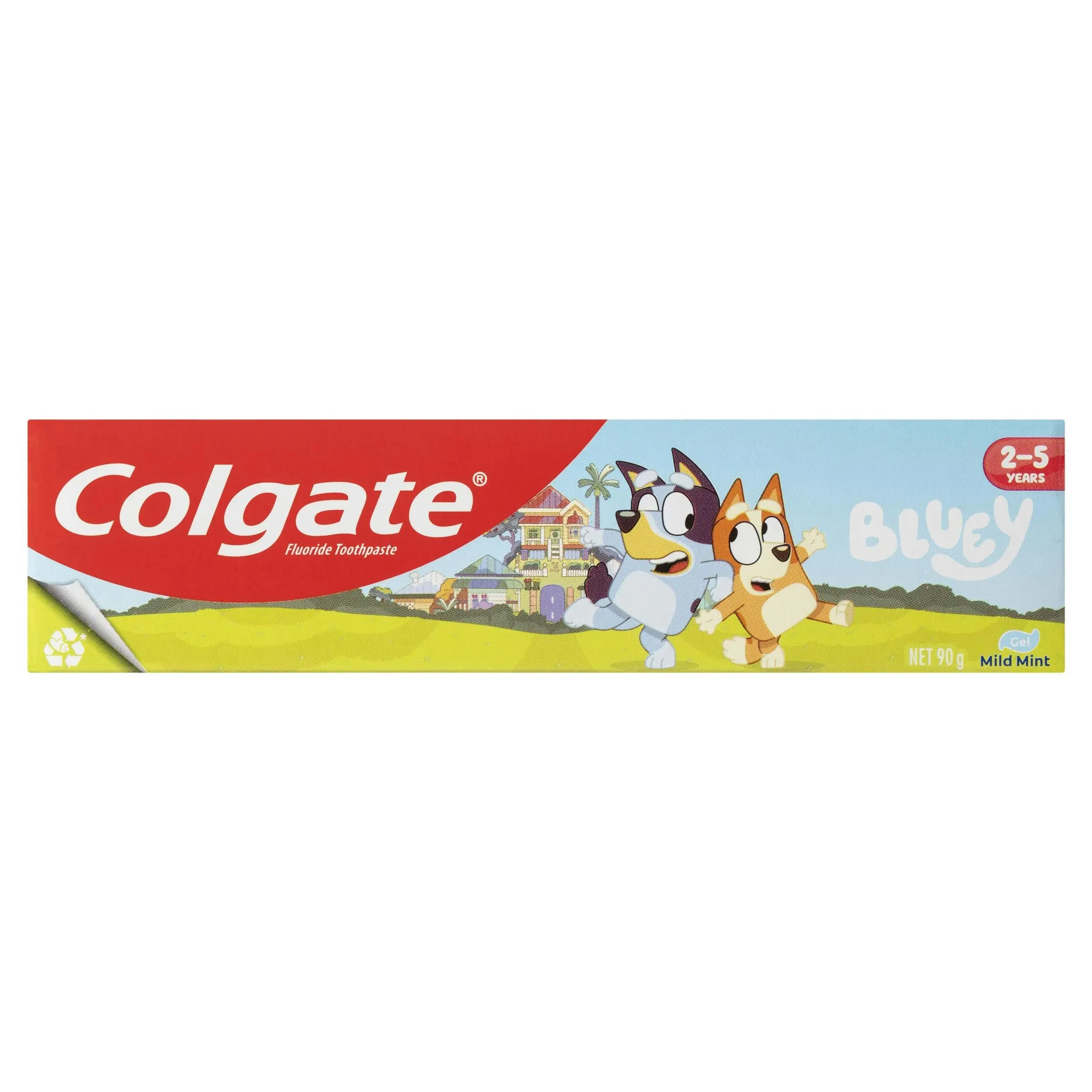 Colgate Kids Bluey Toothpaste 2-5 Years Mild Mint 90g