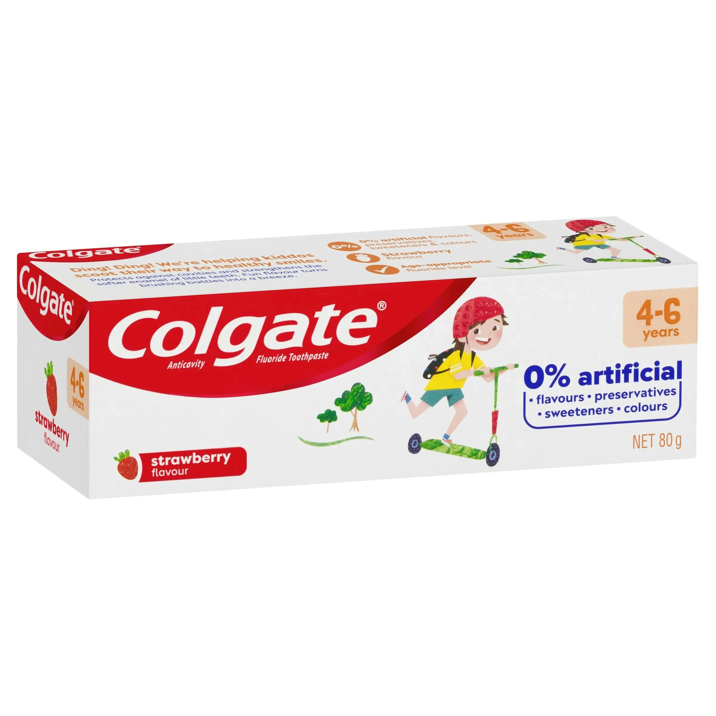 Colgate Kids Strawberry Toothpaste 4-6 Years 80g