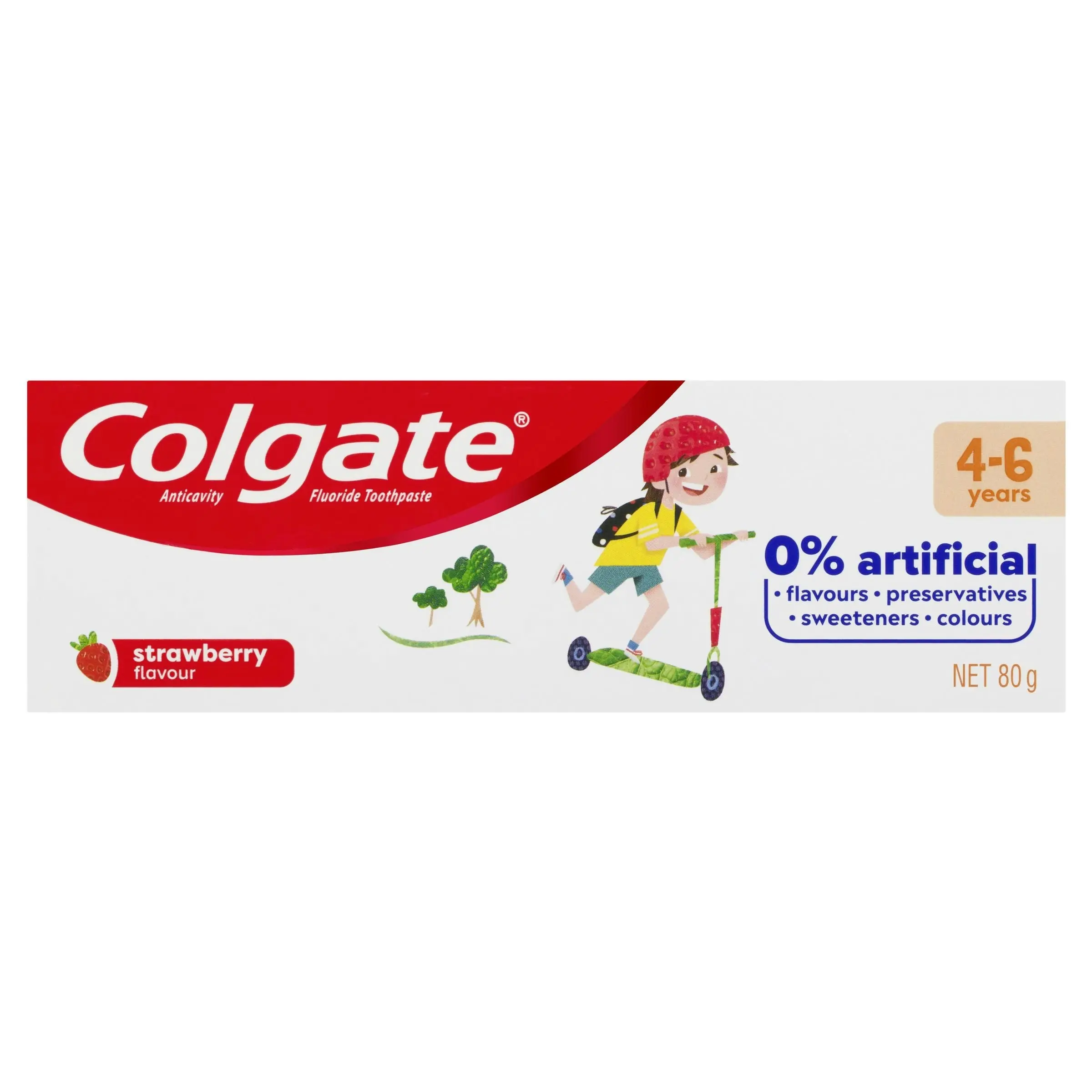 Colgate Kids Strawberry Toothpaste 4-6 Years 80g