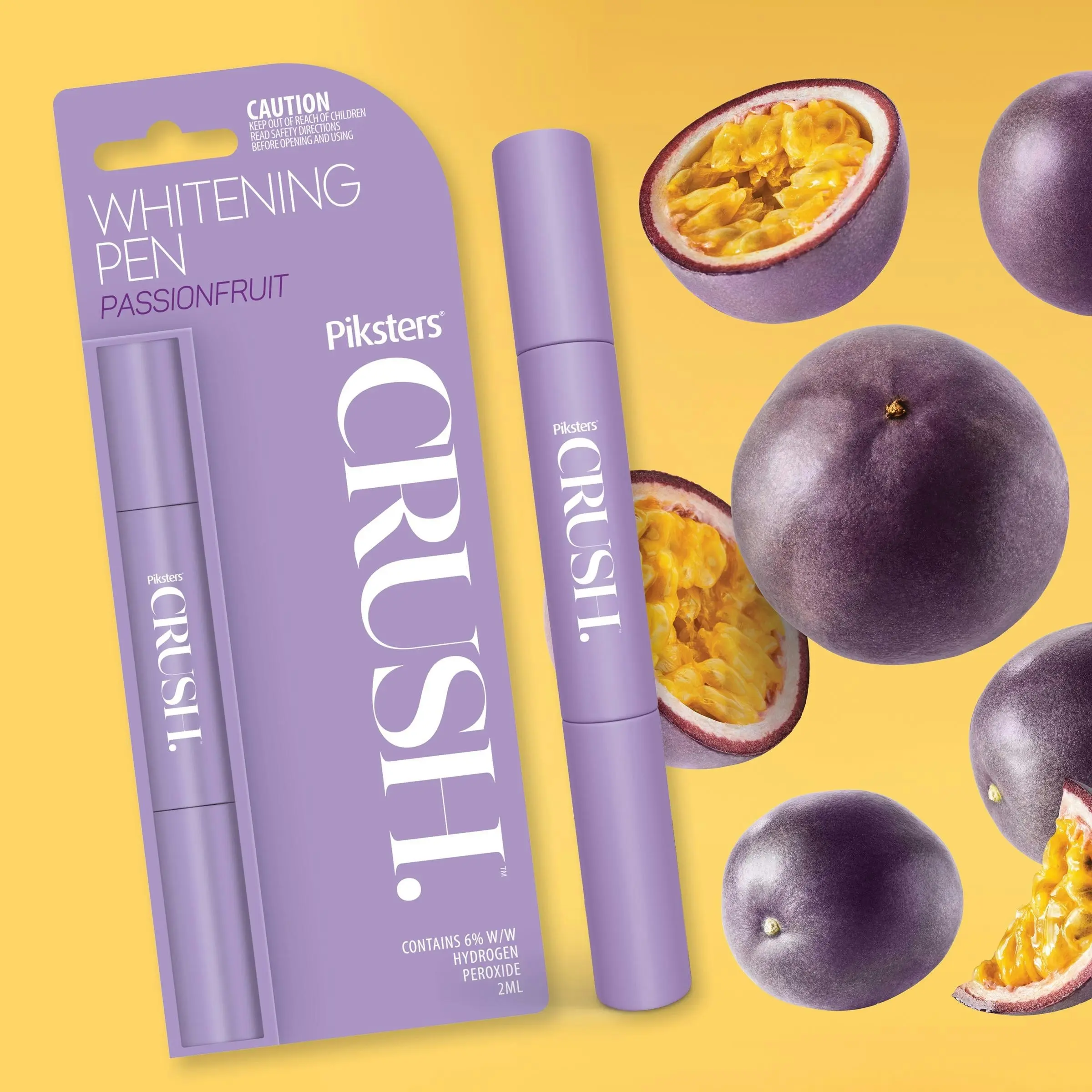 Piksters Crush Whitening Pen Passionfruit 2ml