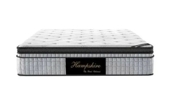 Real Roland Premium Memory Foam Euro Pillow Top Pocket Spring Mattress 34cm Thickness King Size