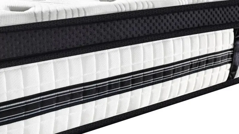 Real Roland Advanced Latex Euro Top Pocket Spring Mattress 34cm Thickness Queen Size