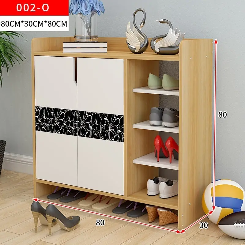 Avenue Deluxe Contemporary Wooden Shoe Storage Cabinet