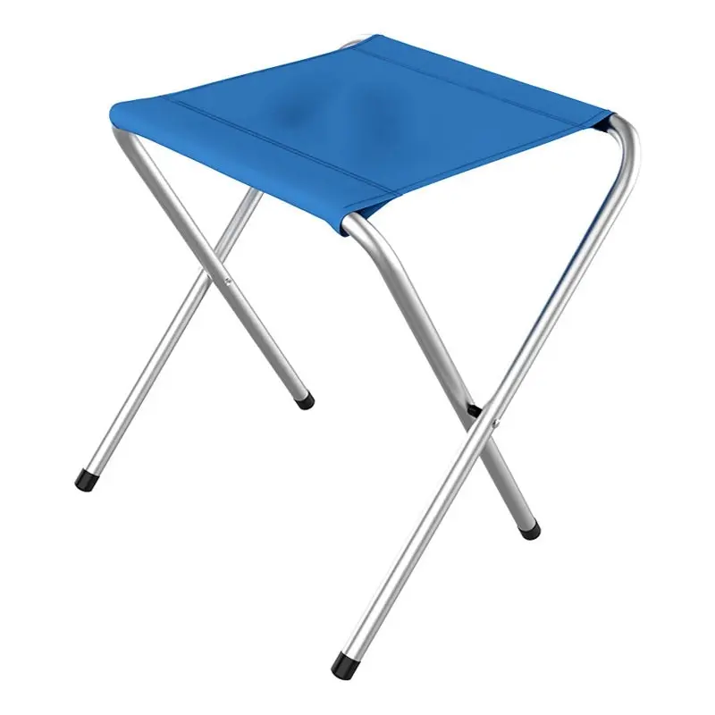 Portable Indoor Outdoor Camping Folding Stool (Blue)