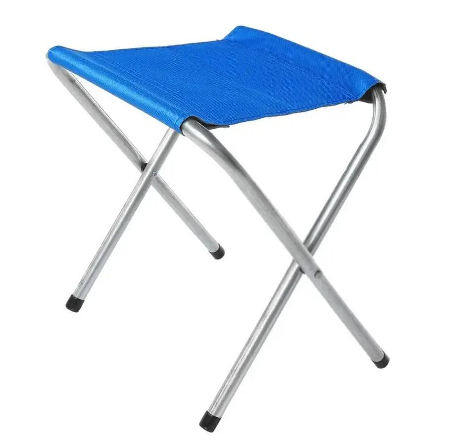 3-Piece Outdoor Camp Setting Folding Table & Chairs Set (Blue)