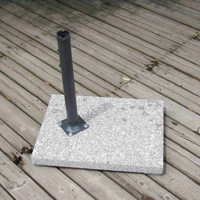 Granite Outdoor Umbrella Stand Stone Base 38kg