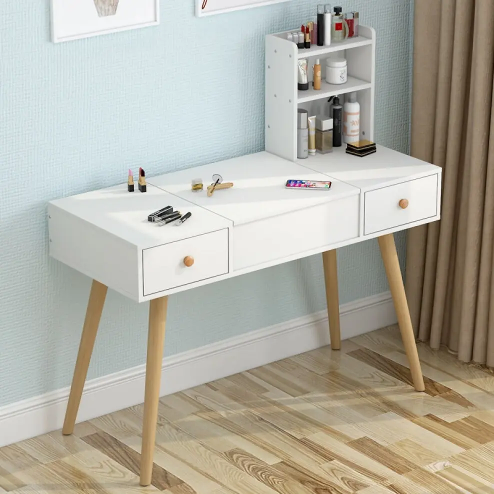 LED Luminous Lioness Dresser Vanity Table with Mirror and Storage Drawers (Copy)