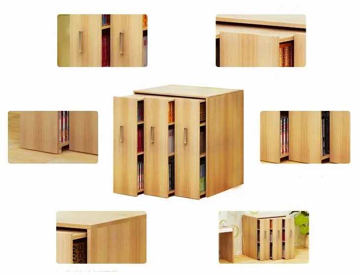 Infinity Vertical Cabinet Shelving System 3-Drawer (Oak)