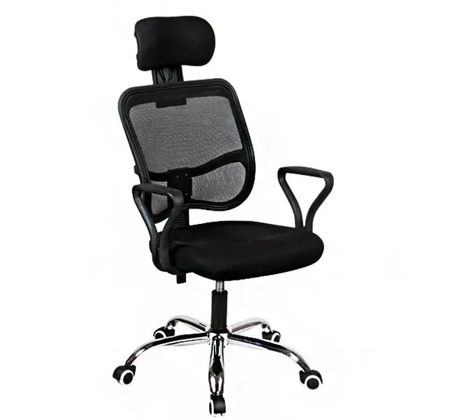 Advanced High Back Deluxe Ergonomic Office Chair (Black)