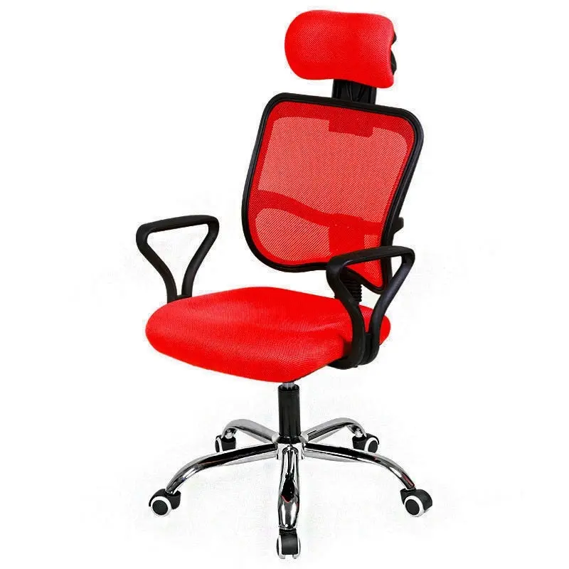 Advanced High Back Deluxe Ergonomic Office Chair (Red)