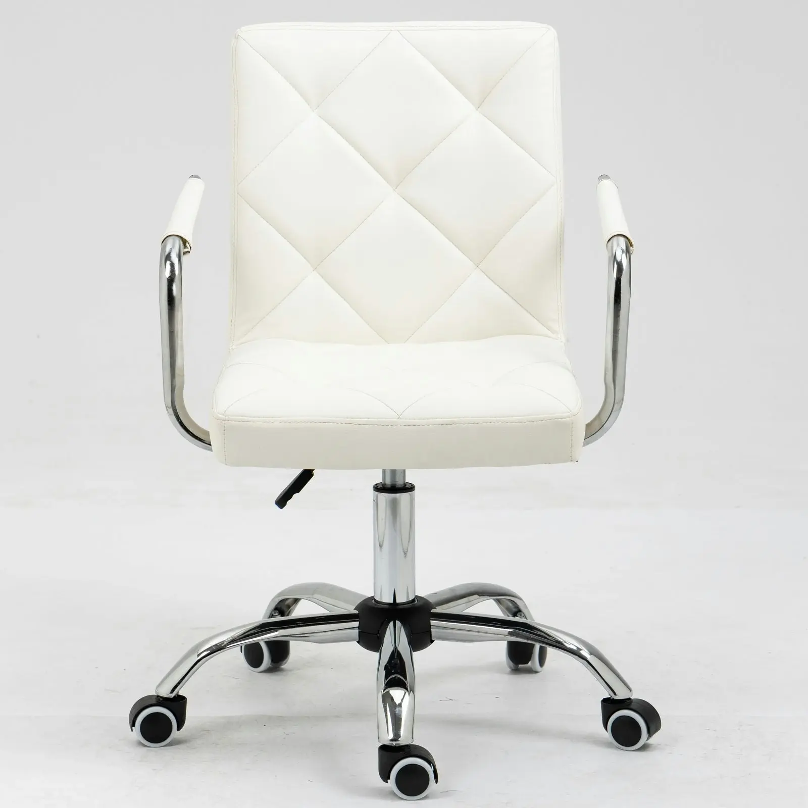 Focus PU Leather Office Chair (White)