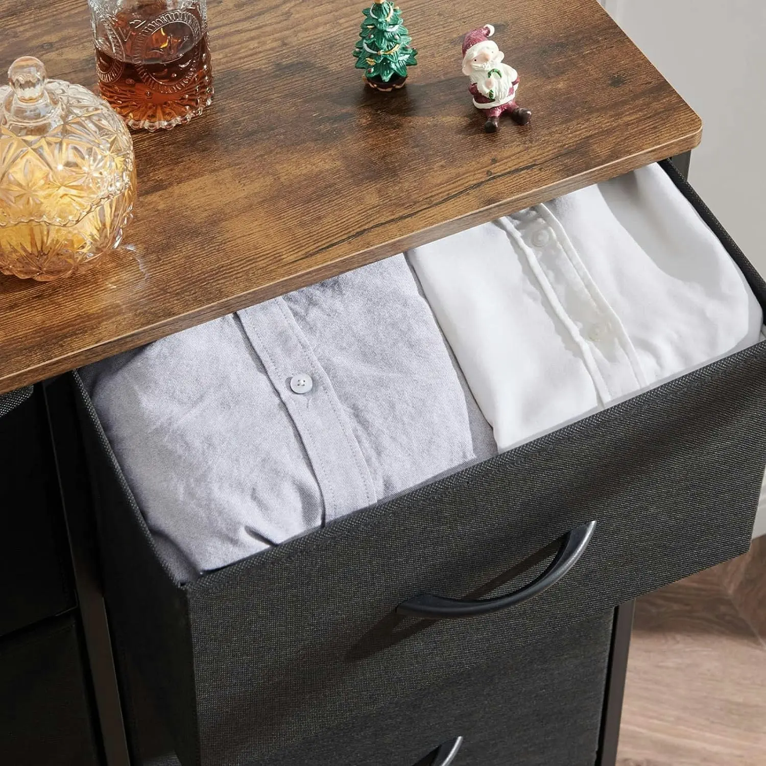 Amenity 8-Drawer Dresser Chest of Drawers Storage Organizer Unit