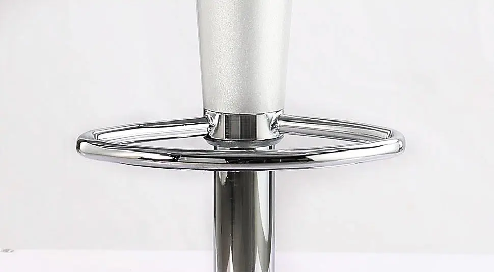 2 x Ace High Gloss Designer Bar Stools (WHITE - Set of 2)