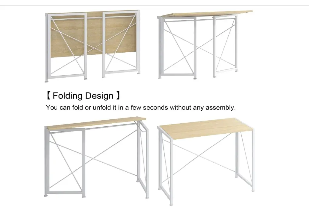 Epic Folding Computer Desk (Oak)