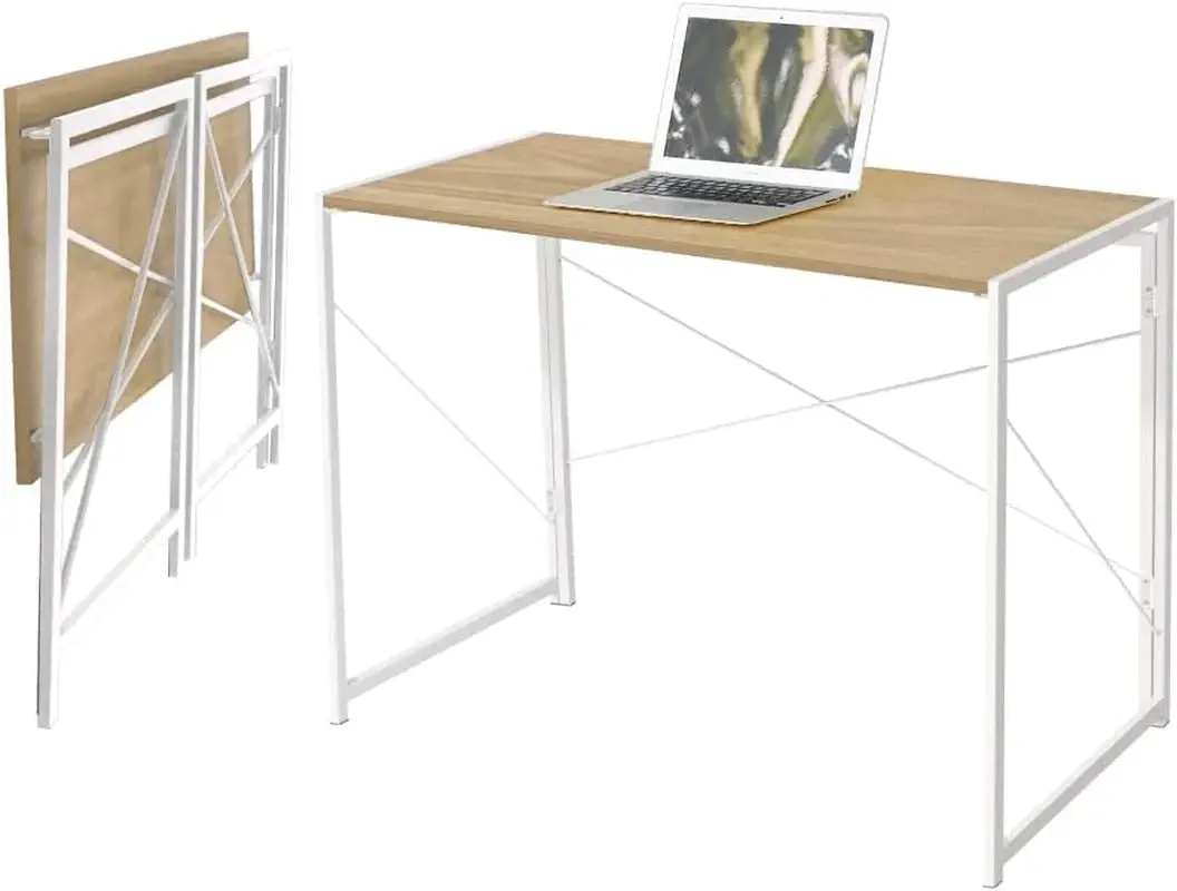 Epic Folding Computer Desk (Oak)