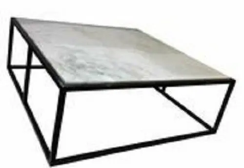 White Marble Top Kratos Coffee Table