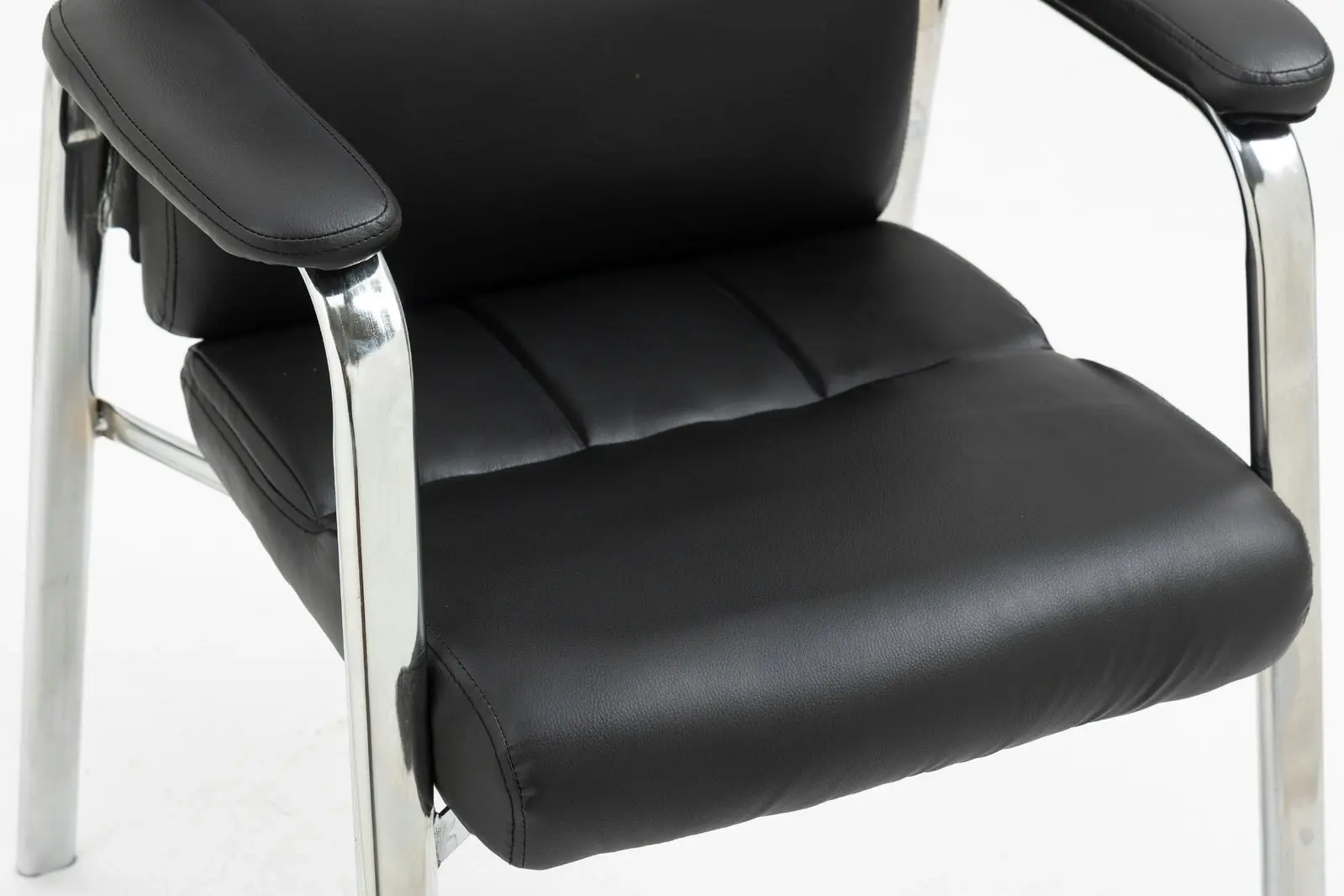 2 x Elite Executive Office Visitor Conference Chair (Black - Set of 2)