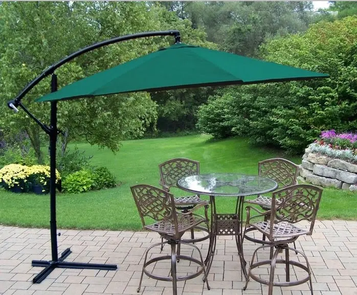 Outdoor Cantilever Umbrella Steel Cross Base Stand