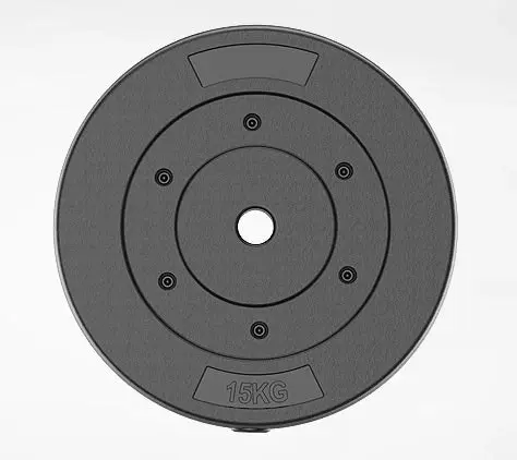 2 x 15kg Barbell Weight Plates Set 30kg Weights