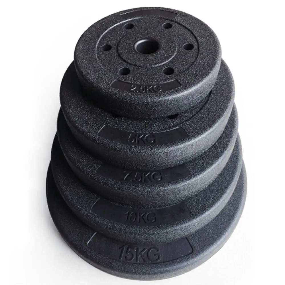 2 x 15kg Barbell Weight Plates Set 30kg Weights