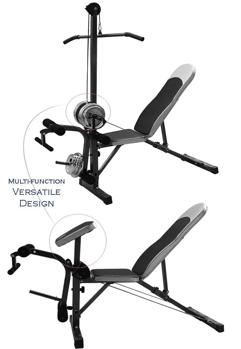 Lat Pulldown Bar for Fitplus Weight Bench (Pull down Only)